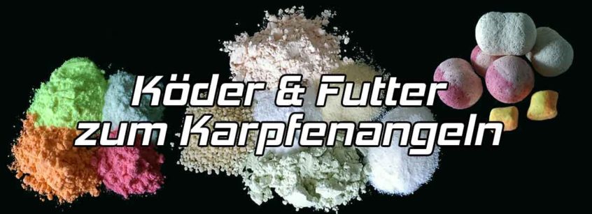 Köder und Futter zum Karpfenangeln