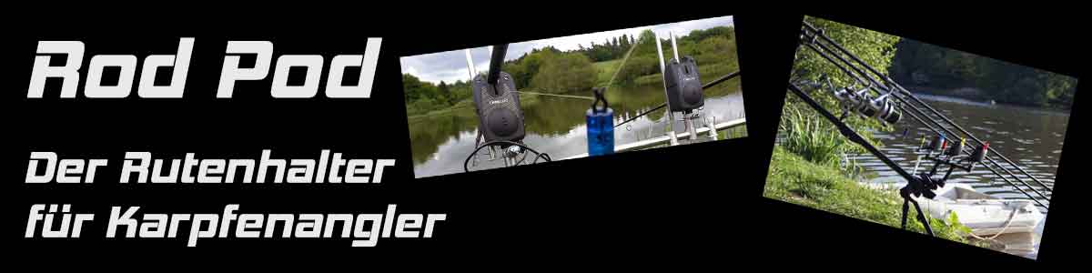 Top Vierbein Rod Pod 360° Drehbar Delta-Fishing & 3 Y & 3 U-Auflagen Kva 